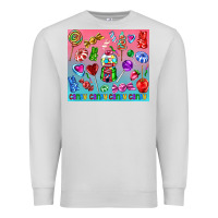 Dove Grey candy Premium Sweatshirt - AdoDesignShop