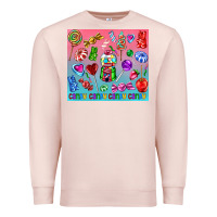 Pale Pink candy Premium Sweatshirt - AdoDesignShop