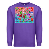 Purple candy Premium Sweatshirt - AdoDesignShop