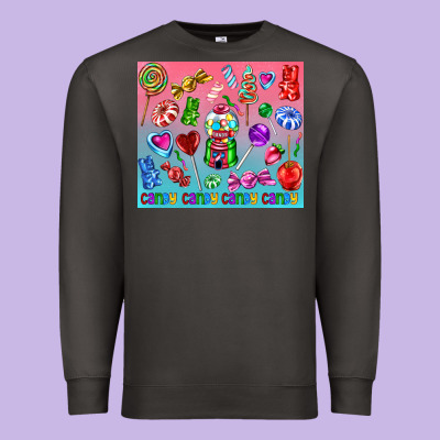 Candy Premium Sweatshirt Designed By Adodesignshop