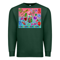 Sports Green candy Premium Sweatshirt - AdoDesignShop