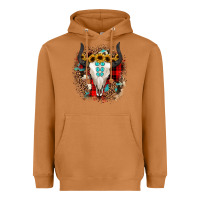 Meerkat bullskull christmas Heavyweight Hoodie - JahusDesignShop