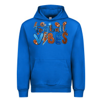 Cobalt football vibes Urban Hoodie - MaliasSmallBusiness