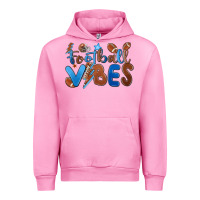 Fuchsia Pink football vibes Urban Hoodie - MaliasSmallBusiness