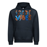 Navy football vibes Urban Hoodie - MaliasSmallBusiness