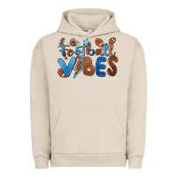 Pigment French Oak football vibes Urban Hoodie - MaliasSmallBusiness