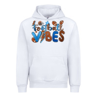 White football vibes Urban Hoodie - MaliasSmallBusiness