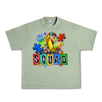 Oil Green softball support squad autism Urban Heavy Tee - Zillion Design Studio