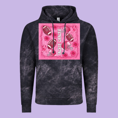Tackle Cancer Vintage Hoodie Designed By Adodesignshop