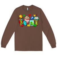 Chestnut autism coffee cups Long Sleeve Tee - Zillion Design Studio