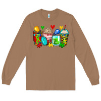 Toasted Coconut autism coffee cups Long Sleeve Tee - Zillion Design Studio
