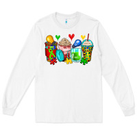 White autism coffee cups Long Sleeve Tee - Zillion Design Studio