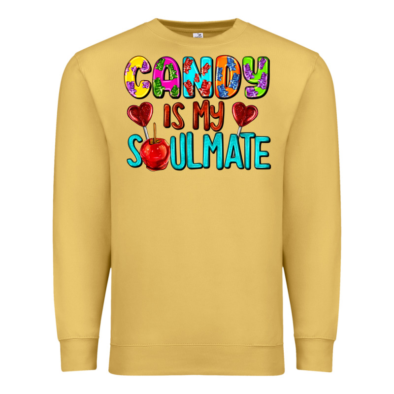 Candy Is My Soulmate Premium Sweatshirt by AdoDesignShop | Teevron