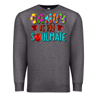 Charcoal Heather candy is my soulmate Premium Sweatshirt - AdoDesignShop