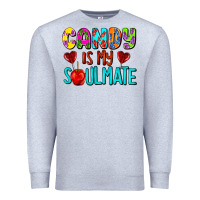 Heather Grey candy is my soulmate Premium Sweatshirt - AdoDesignShop