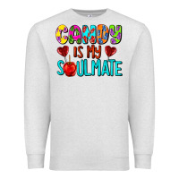 Oatmeal Heather candy is my soulmate Premium Sweatshirt - AdoDesignShop