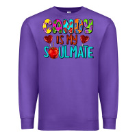 Purple candy is my soulmate Premium Sweatshirt - AdoDesignShop