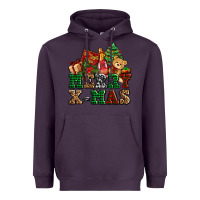 Plum merry xmas with christmas Heavyweight Hoodie - AdoDesignShop