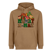 Toasted Coconut merry xmas with christmas Heavyweight Hoodie - AdoDesignShop