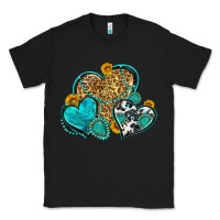 Black western turquoise hearts Classic Tee - Zillion Design Studio