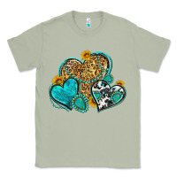 Matcha western turquoise hearts Classic Tee - Zillion Design Studio