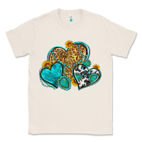 Natural western turquoise hearts Classic Tee - Zillion Design Studio