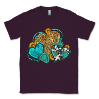 Plum western turquoise hearts Classic Tee - Zillion Design Studio