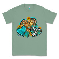 Sage western turquoise hearts Classic Tee - Zillion Design Studio