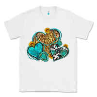White western turquoise hearts Classic Tee - Zillion Design Studio
