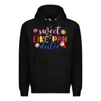 Black sweet like pan dulce Premium Hoodie - MaliasSmallBusiness