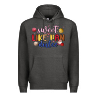 Charcoal Heather sweet like pan dulce Premium Hoodie - MaliasSmallBusiness