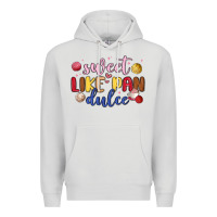 Dove Grey sweet like pan dulce Premium Hoodie - MaliasSmallBusiness