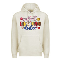 Oatmeal Heather sweet like pan dulce Premium Hoodie - MaliasSmallBusiness