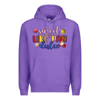 Purple sweet like pan dulce Premium Hoodie - MaliasSmallBusiness