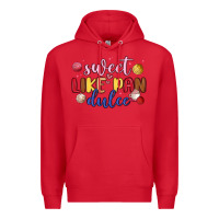 Red sweet like pan dulce Premium Hoodie - MaliasSmallBusiness