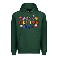 Sports Green sweet like pan dulce Premium Hoodie - MaliasSmallBusiness