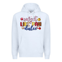 White sweet like pan dulce Premium Hoodie - MaliasSmallBusiness