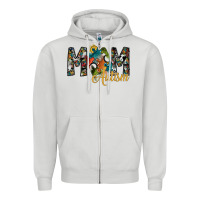 Dove Grey mom autism Zipper Hoodie - SublimationCraftShop