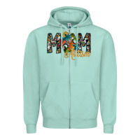 Seafoam mom autism Zipper Hoodie - SublimationCraftShop