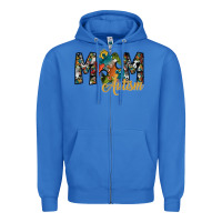 True Royal mom autism Zipper Hoodie - SublimationCraftShop