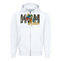 White mom autism Zipper Hoodie - SublimationCraftShop