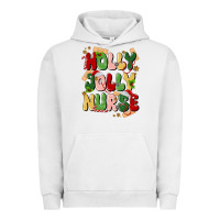 Pigment Lunar Rock holly jolly nurse Urban Hoodie - MaliasSmallBusiness