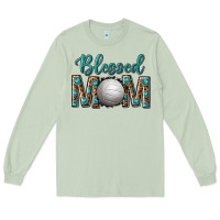 Matcha western blessed mom with volleyball Long Sleeve Tee - texasbilliewilder