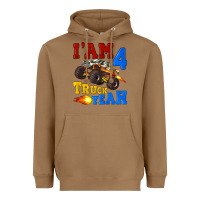 Toasted Coconut i'am four truck yeah Heavyweight Hoodie - Artiststas