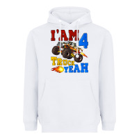 White i'am four truck yeah Heavyweight Hoodie - Artiststas