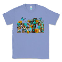 Colony Blue western faith Classic Tee - Zillion Design Studio