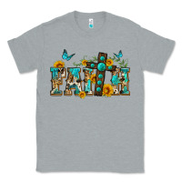 Heather Grey western faith Classic Tee - Zillion Design Studio