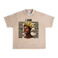 French Oak afro man black king i am Urban Heavy Tee - texasbilliewilder