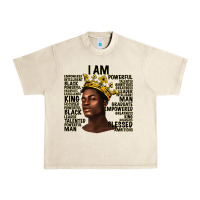 Sandshell afro man black king i am Urban Heavy Tee - texasbilliewilder