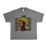 Tornado afro man black king i am Urban Heavy Tee - texasbilliewilder